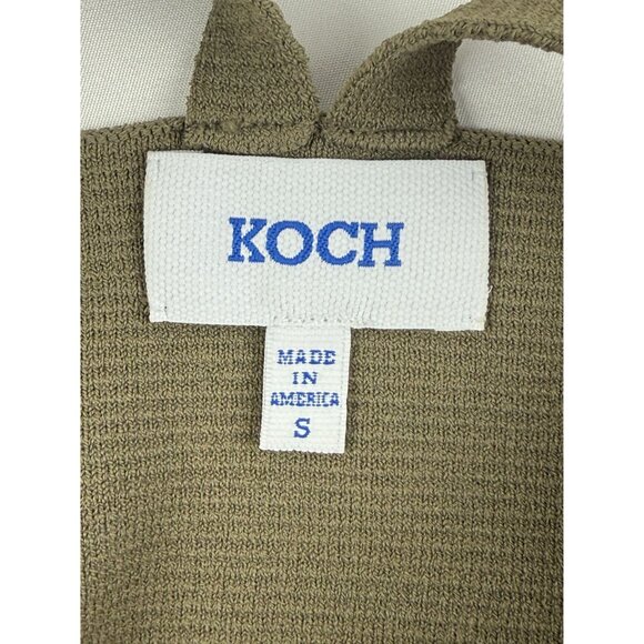 KOCH Mills Tank Top Olive *Limited*Edition* size S Made in USA $295 - Picture 5 of 6
